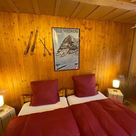Wohnen Mit Blick Auf Eiger - Ehemaliges - 2 Schlafzimmer * 斯科瓦博格